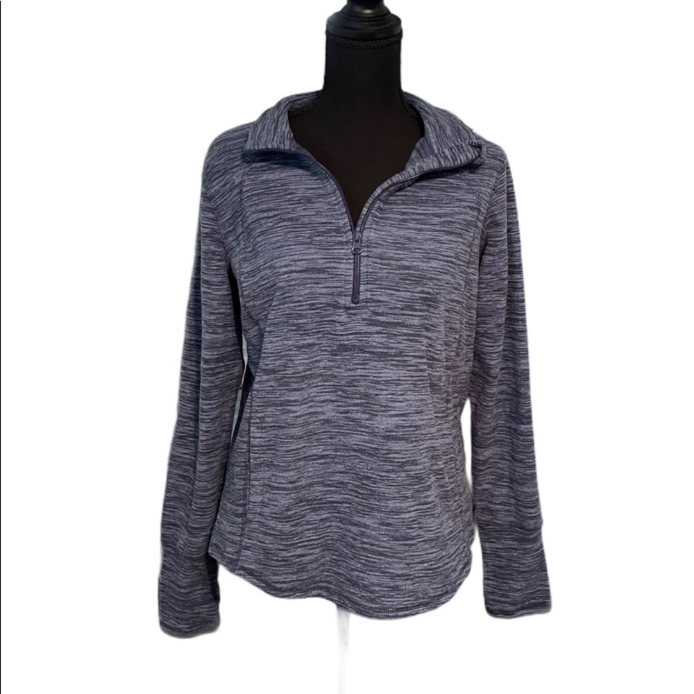 St. John’s Bay Blue fleece pullover - small